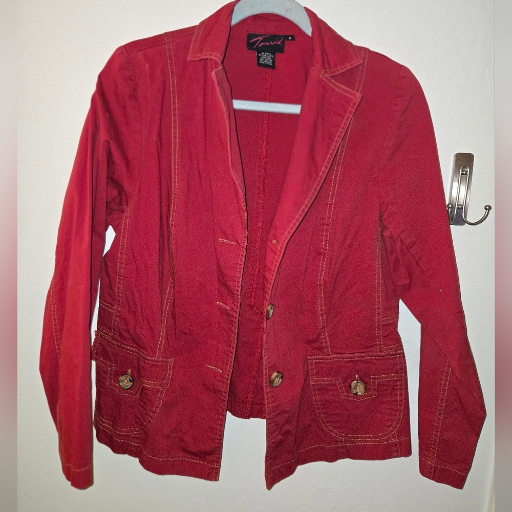 Torrid Rich Red Top